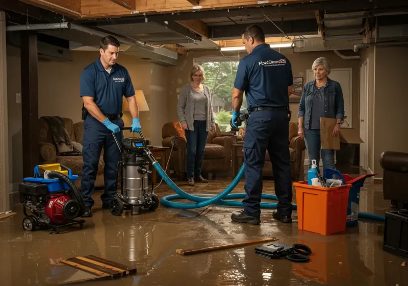 Basement Water Extraction and Removal Techniques process in Moyock, NC