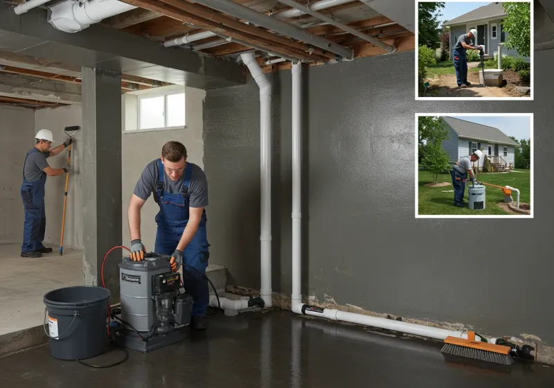 Basement Waterproofing and Flood Prevention process in Moyock, NC